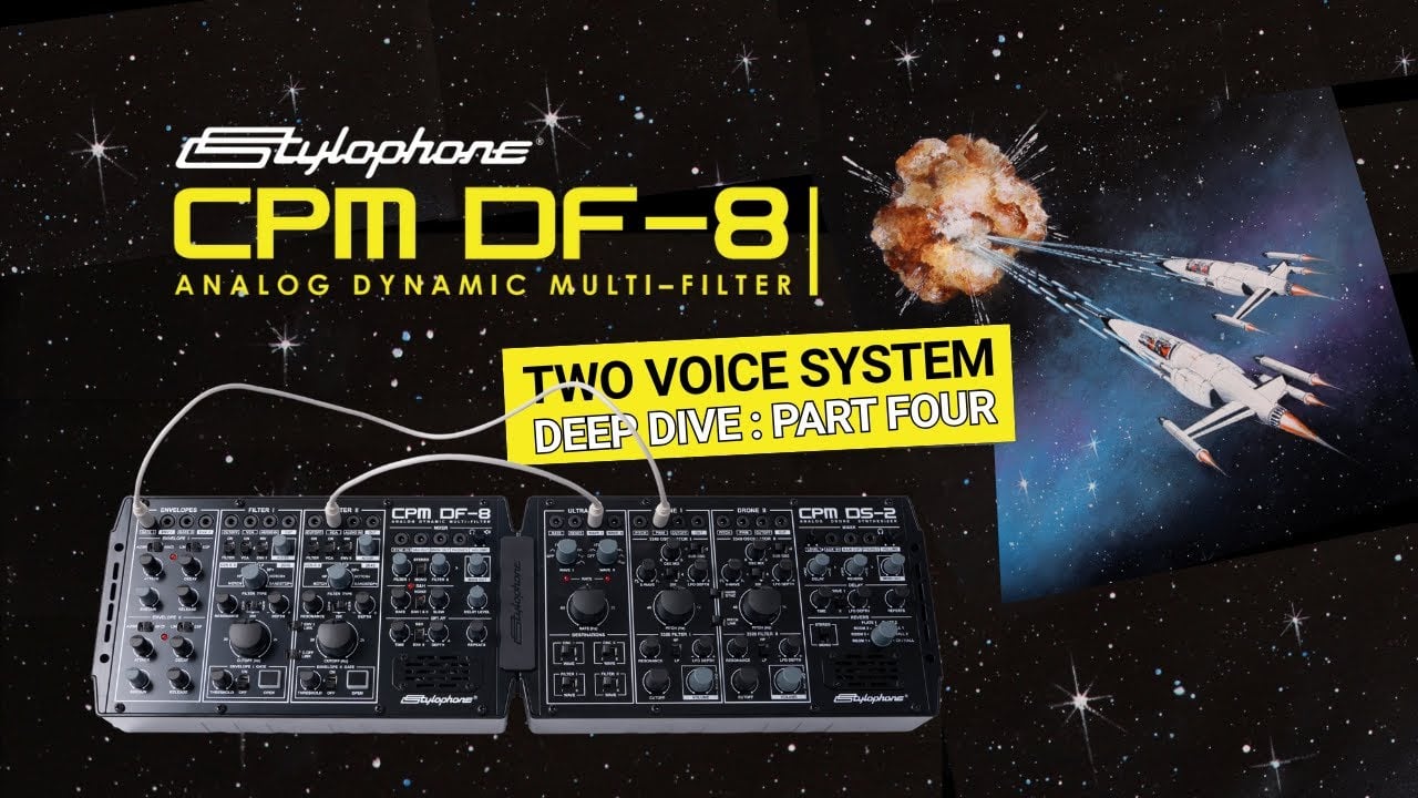 OFFICIAL UNBOXING (4/4) - Combining the Stylophone DF-8 with the DS-2 to create a Two Voice System