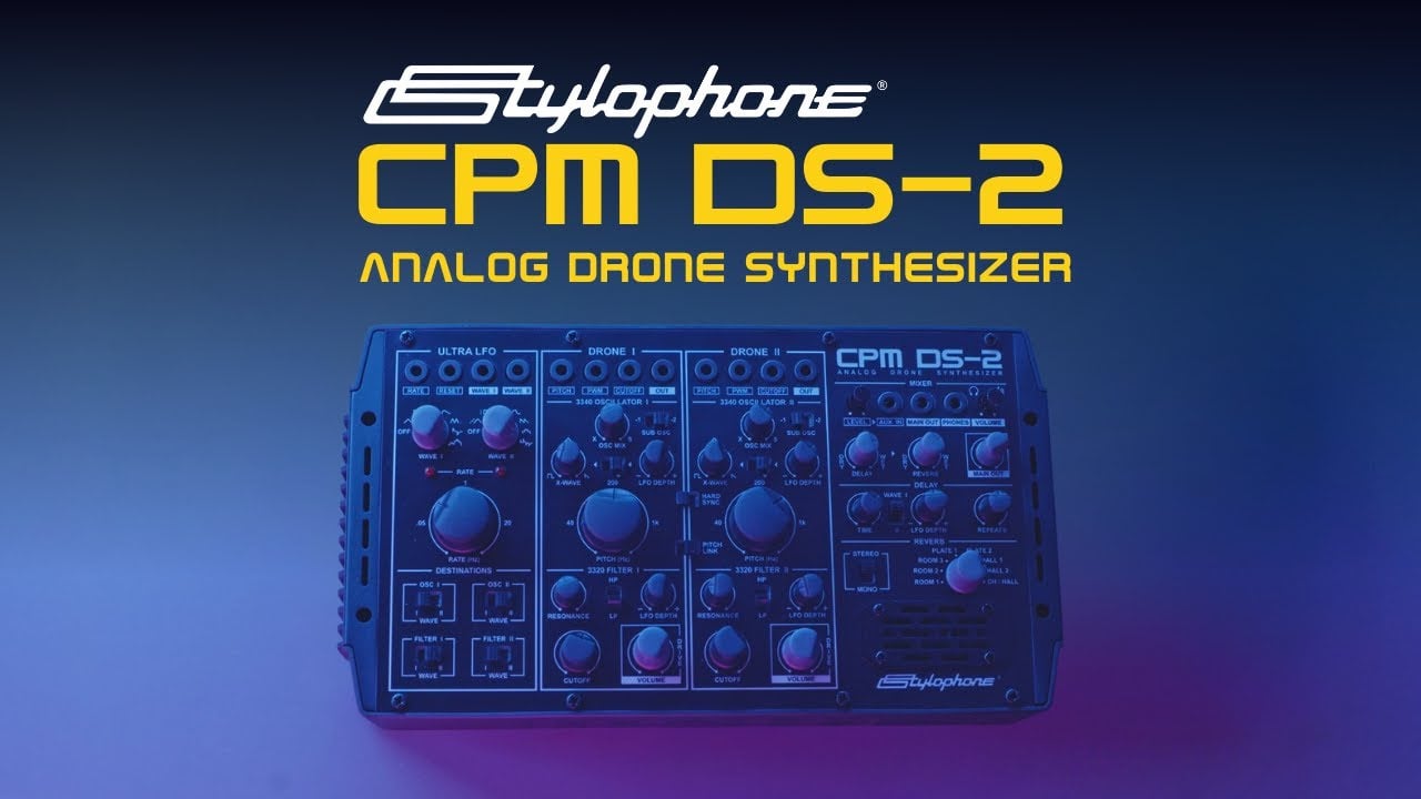 Introducing the new Stylophone CPM DS-2 Analog Drone Synthesizer