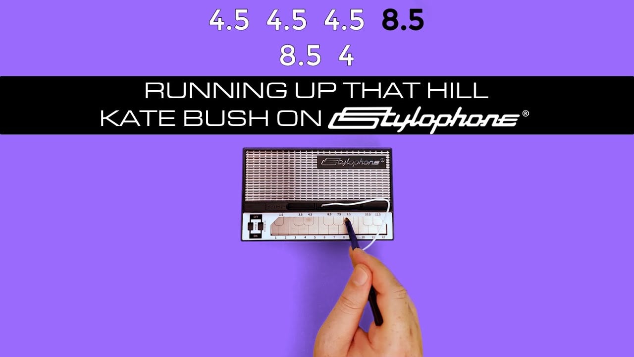 Play Running Up That Hill by Kate Bush on Stylophone