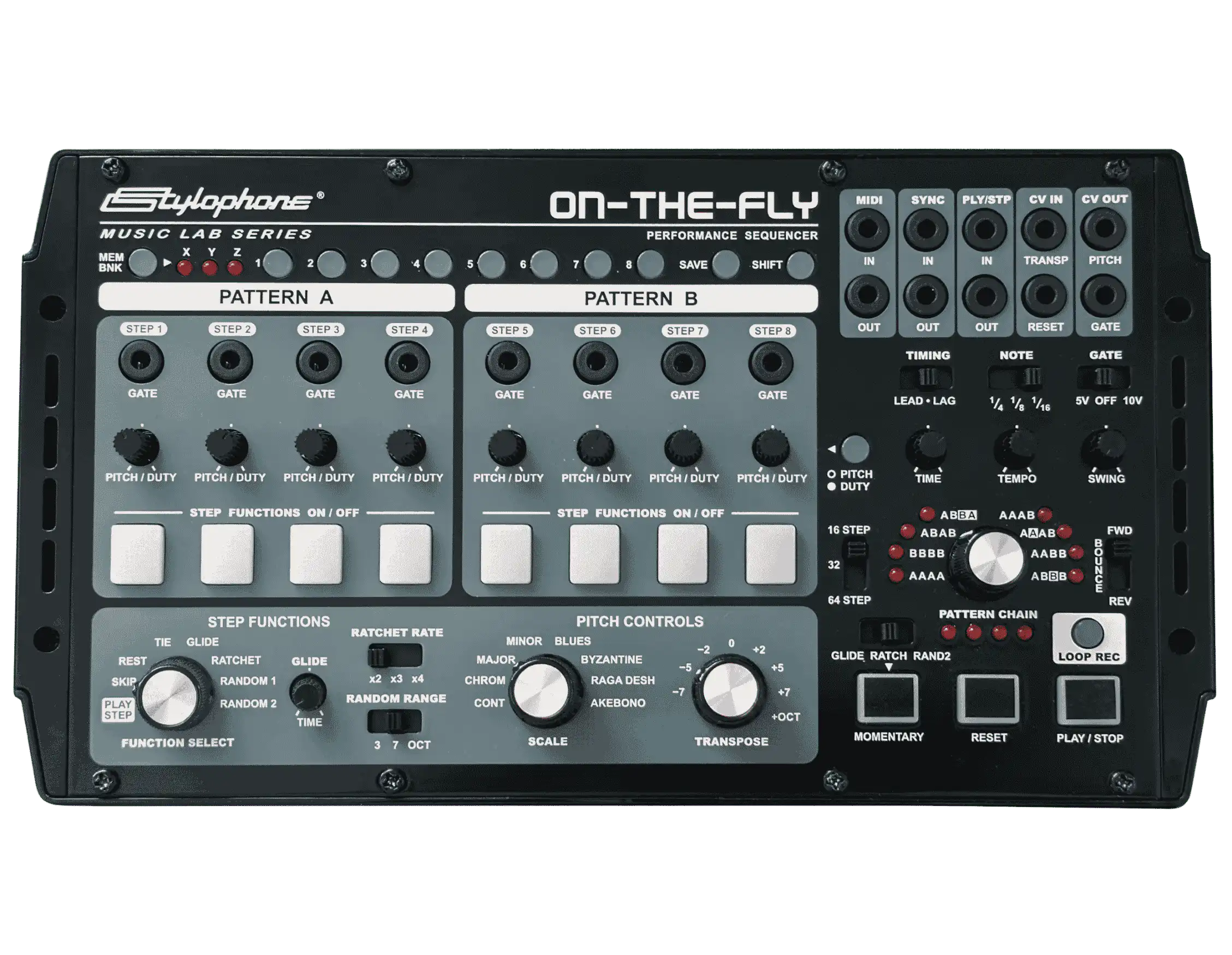 Stylophone On The Fly Sequencer